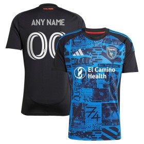 Nogometni Dresovi San Jose Earthquakes Domaći 2025-26 Kratkih Rukava